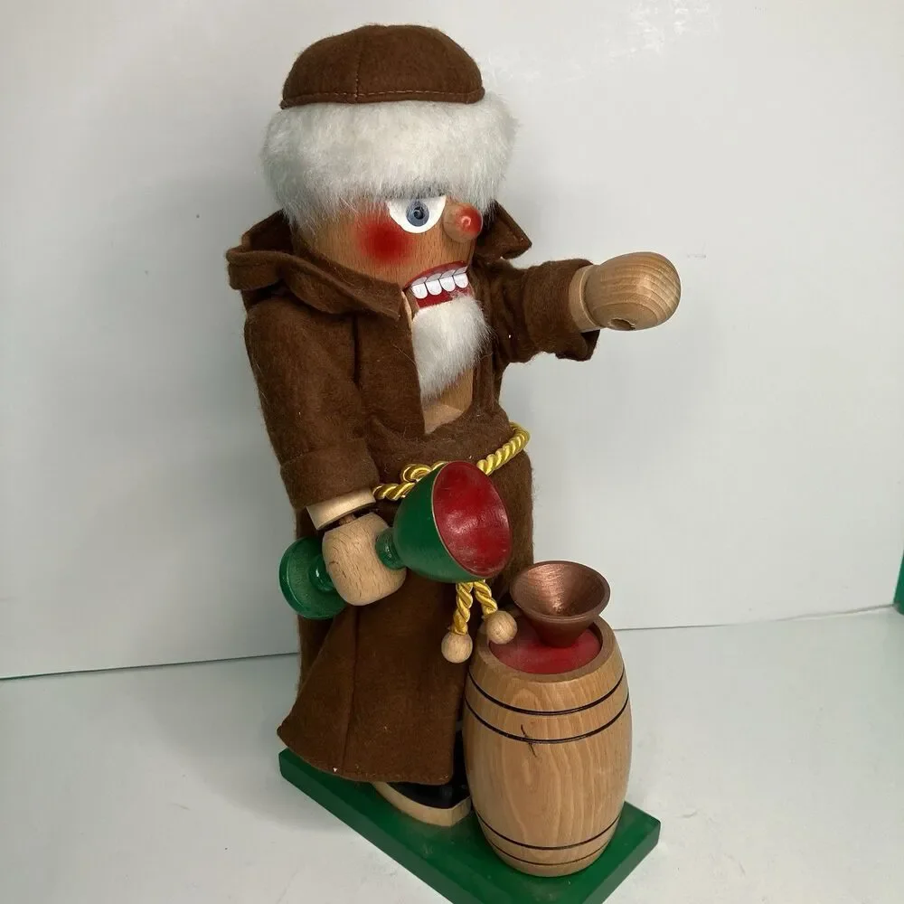 Steinbach Nutcracker Bacchus Monk Wine Maker 14